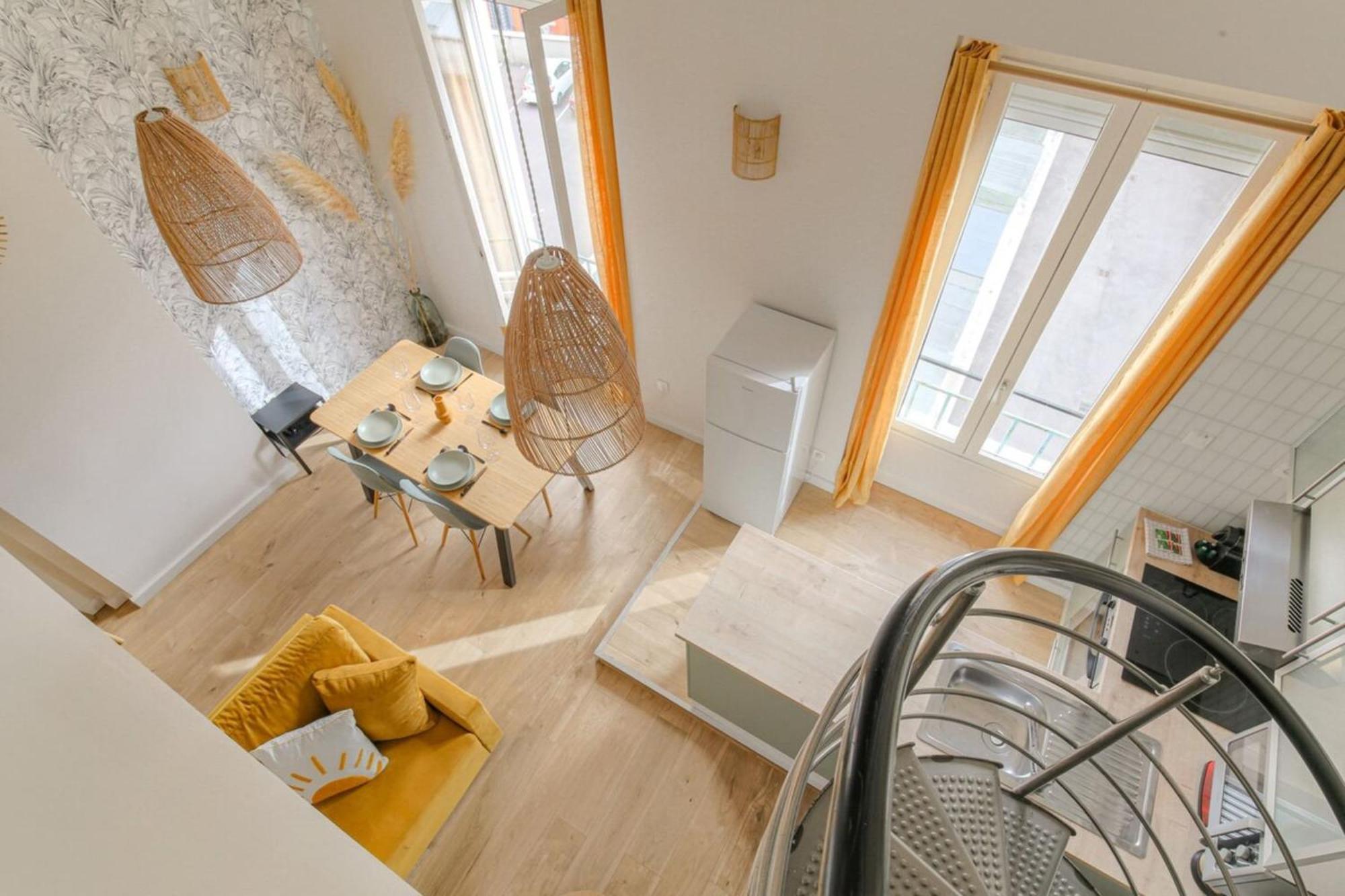 Duplex Spacieux Et Design Proche La Part-Dieu Apartment Lyon Ngoại thất bức ảnh