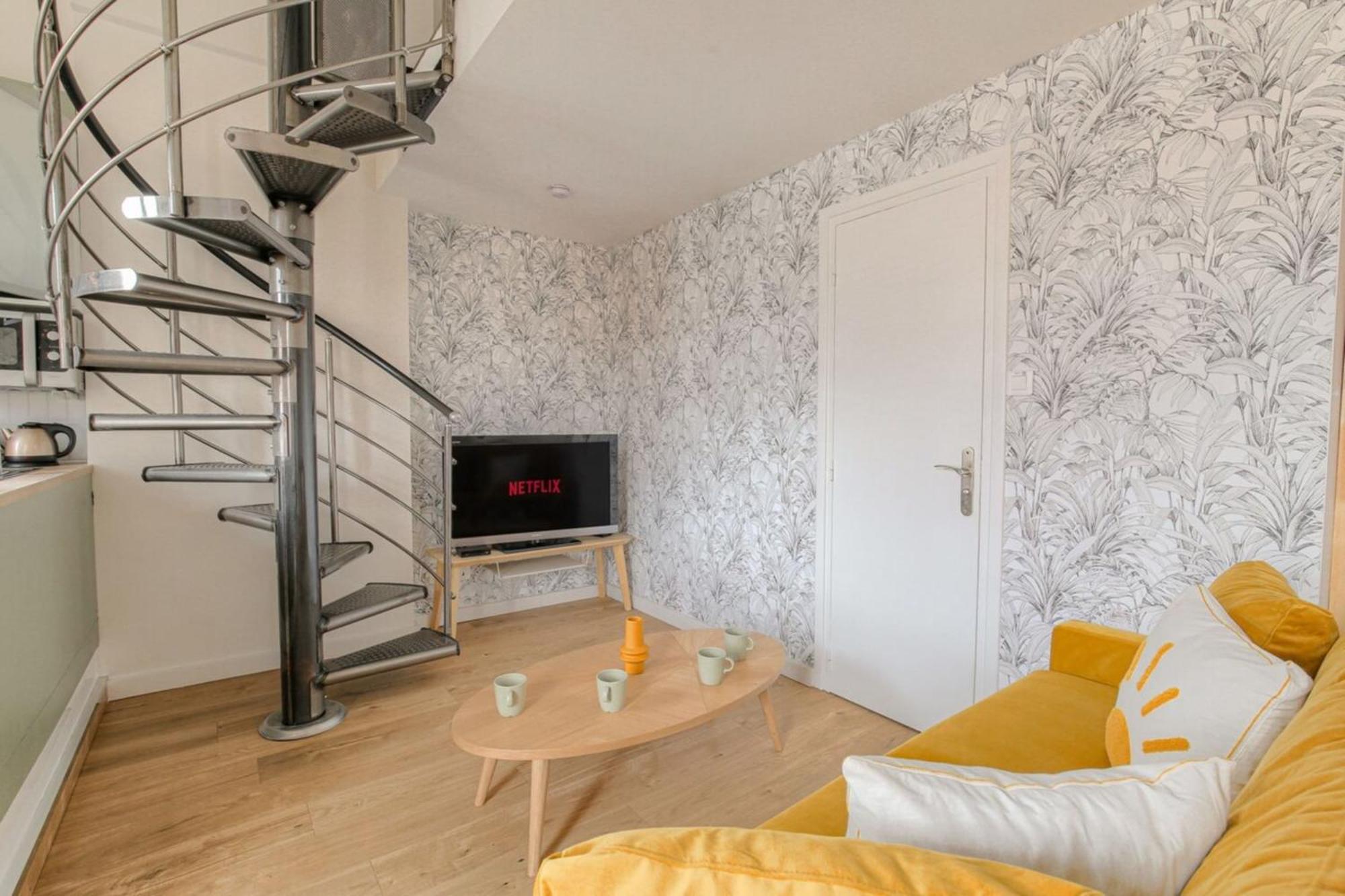 Duplex Spacieux Et Design Proche La Part-Dieu Apartment Lyon Ngoại thất bức ảnh